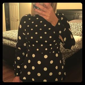 H&M polka dot Top